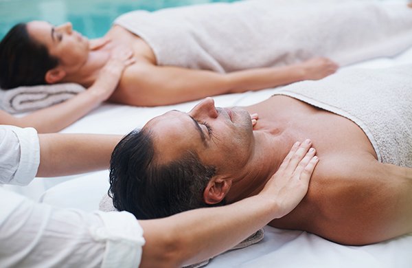 Couples Massage Available - Bring you and a loved one to enjoy a mini vacation of relaxation and bliss at Wellness Massage Spa. Let this moment in time to feel connected and catch up with each other or better yet, sit in complete silence.
What to expect, is personalized therapy together. Every individual has personal needs and goals for massage.
During a couples session, both clients can receive unique treatments that address their specific needs. While one partner may experience pain radiating from the neck or shoulders, the other may experience tightness in the feet or legs. Either way, you're getting a customized massage therapy session to your needs. Couples Massage Available - Bring you and a loved one to enjoy a mini vacation of relaxation and bliss at Wellness Massage Spa. Let this moment in time to feel connected and catch up with each other or better yet, sit in complete silence.
What to expect, is personalized therapy together. Every individual has personal needs and goals for massage.
During a couples session, both clients can receive unique treatments that address their specific needs. While one partner may experience pain radiating from the neck or shoulders, the other may experience tightness in the feet or legs. Either way, you're getting a customized massage therapy session to your needs.