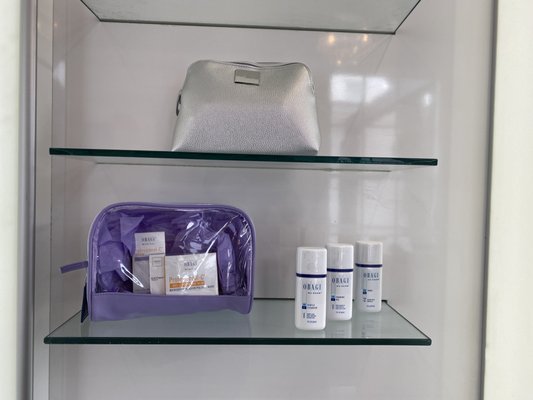 We are Obagi partner and authorized to sell authentic full strength Obagi treatments.  Come in for a physician recommendation. - We have prescription strength acne treatments.  We have sunscreen, masks and toners.  We have plenty of options to help rejuvenate your skin!
