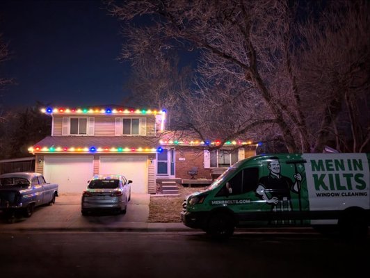 Holiday Light Installation - Let Us Deck the Halls!
The holidays are a wonderful — and stressful — time of the year. With non-stop events, gift shopping, baking and decorating, any little bit of breathing room can feel like a blessing.
Why spend time fighting with your ladder and tangled holiday lights when you can have your exterior holiday lights professionally installed by Men In Kilts?
Our team works with you to bring to life your holiday decorating ideas, taking the pressure off you so you can enjoy your holiday season. Holiday Light Installation - Let Us Deck the Halls!
The holidays are a wonderful — and stressful — time of the year. With non-stop events, gift shopping, baking and decorating, any little bit of breathing room can feel like a blessing.
Why spend time fighting with your ladder and tangled holiday lights when you can have your exterior holiday lights professionally installed by Men In Kilts?
Our team works with you to bring to life your holiday decorating ideas, taking the pressure off you so you can enjoy your holiday season.