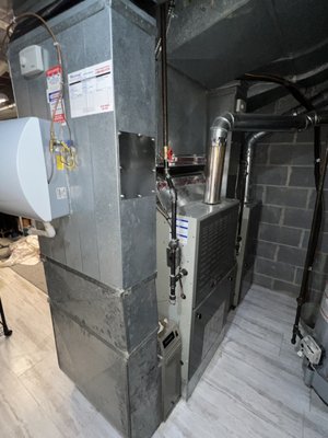 Correcting Hazards, Creating Safety: A Fire Prevention Success Story - During a routine air conditioning estimate, we uncovered a serious safety issue: a furnace installed 8 years ago with a single-wall vent pipe—something that should have never passed inspection. Unfortunately, this installation was never reviewed by the city, or the improper venting would have been caught and corrected.

This kind of setup poses a real fire hazard and can also lead to condensation issues and long-term furnace damage, as seen in the photo.

We're proud to say we corrected the issue with proper double-wall venting, ensuring this home is now safer and up to code. A small discovery during an estimate turned into a big win for home safety!