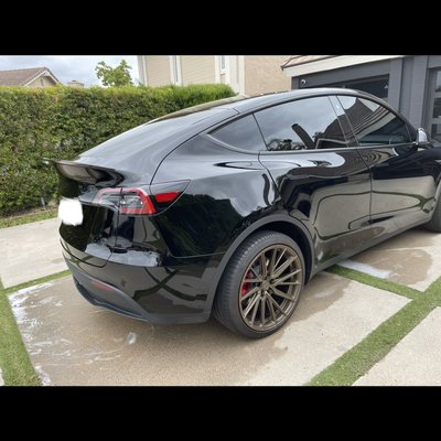 Black Cleaned Tesla Model Y - Recently, I had the opportunity to work on a stunning black Tesla Model Y. The task at hand was a comprehensive clean, and I was committed to making this sleek vehicle look its absolute best.
I began with a meticulous window cleaning, ensuring every glass surface was left sparkling and streak-free. I then turned my attention to the tires, using specific tire cleaners to remove any grime and restore their rich black appearance.
One of the more challenging aspects of this detail was removing stubborn bugs and bird droppings. With careful use of dedicated cleaning solutions, I successfully removed these unsightly blemishes without harming the car's delicate finish.
To top it off, I used a special sudsing foam cannon along with a gentle wash solution. This high-foaming formula clings to the paint's surface to gently cleanse without stripping wax or sealant layers. The result was a lusciously thick foam that ensured an impeccably clean surface while enhancing the vehicle's glossy finish.
The final result was a Tesla Model Y that not only looked good as new but was also well-protected and primed to turn heads on the road.
At Michael's Mobile Auto Detailing, we pride ourselves in our attention to detail and commitment to customer satisfaction. We believe every car deserves the best care possible, and we strive to deliver nothing less. Black Cleaned Tesla Model Y - Recently, I had the opportunity to work on a stunning black Tesla Model Y. The task at hand was a comprehensive clean, and I was committed to making this sleek vehicle look its absolute best.
I began with a meticulous window cleaning, ensuring every glass surface was left sparkling and streak-free. I then turned my attention to the tires, using specific tire cleaners to remove any grime and restore their rich black appearance.
One of the more challenging aspects of this detail was removing stubborn bugs and bird droppings. With careful use of dedicated cleaning solutions, I successfully removed these unsightly blemishes without harming the car's delicate finish.
To top it off, I used a special sudsing foam cannon along with a gentle wash solution. This high-foaming formula clings to the paint's surface to gently cleanse without stripping wax or sealant layers. The result was a lusciously thick foam that ensured an impeccably clean surface while enhancing the vehicle's glossy finish.
The final result was a Tesla Model Y that not only looked good as new but was also well-protected and primed to turn heads on the road.
At Michael's Mobile Auto Detailing, we pride ourselves in our attention to detail and commitment to customer satisfaction. We believe every car deserves the best care possible, and we strive to deliver nothing less.