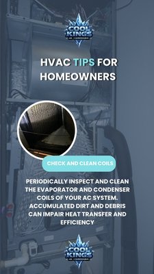 HVAC TIPS FOR HOMEOWNERS - Here we share simple and practical A/C tips to help you extend the life of your system.
Follow us for reminders, cleaning tips, and expert advice straight from our techs! HVAC TIPS FOR HOMEOWNERS - Here we share simple and practical A/C tips to help you extend the life of your system.
Follow us for reminders, cleaning tips, and expert advice straight from our techs!