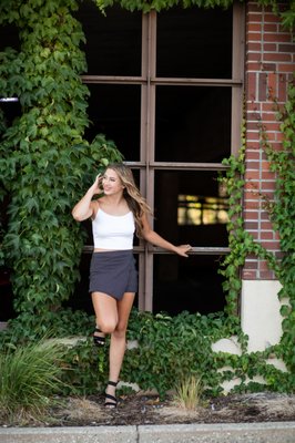 Sydney's Summer Senior Session - We shot this model in the summer in downtown Folsom and Lake Natoma. Summer is a great time of year to have senior portraits taken because you have them to use during the entire senior year as well as busy over the summer! Your also tan!