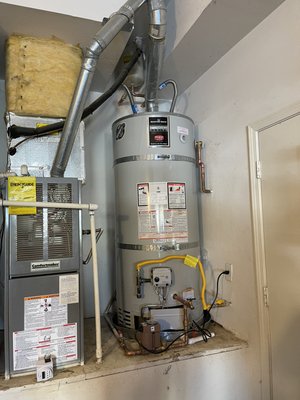 75 gallon water heater with upgrades - 75 gallon water heater with all the upgrades plus new recirculating pump. 75 gallon water heater with upgrades - 75 gallon water heater with all the upgrades plus new recirculating pump.