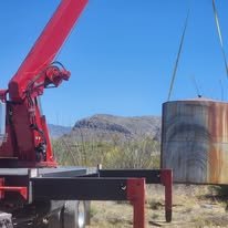 Water Tank Set Up - Having a new water tank installed or removed? Tucson Bulk Water will help with these set ups, from purchasing a new tank, to crane support, to plumbing! Water Tank Set Up - Having a new water tank installed or removed? Tucson Bulk Water will help with these set ups, from purchasing a new tank, to crane support, to plumbing!