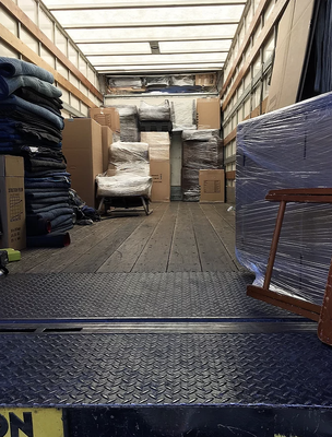 Moving & Packing Services - Moving Supplies: At no cost, we will provide moving pads, packing tape, blanket wrap, sofa and mattress covers, wardrobe boxes, and custom crating.
​
Disassembly/Reassembly: We will disassemble furniture and any large items for easier moving, then reassemble them at your new home.
​
Packing and Unpacking: We will gladly help with as much as packing and unpacking as you need. We understand how stressful and time consuming this phase can be.
​
Free Insurance Coverage: Get insurance coverage to protect all your personal belongings while they are are being handled or in transport.
