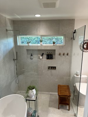 Bathroom remodel 2024 - We took this original bathroom to new heights from top to bottom and created the full modern spa experience. Bathroom remodel 2024 - We took this original bathroom to new heights from top to bottom and created the full modern spa experience.