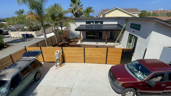 Modern 1200 sq ft L shape ADU in Encinitas. - This is a ground up 1200 square-foot modern ADU that we built in Encinitas. The ADU displaced a old dilapidated shed and was not being used for much. The ADU turned out great and in these pictures we’re finishing up the final touches before the tenants moved in. An ADU like us can make a great investment, and will usually pay for itself within 10 years. Modern 1200 sq ft L shape ADU in Encinitas. - This is a ground up 1200 square-foot modern ADU that we built in Encinitas. The ADU displaced a old dilapidated shed and was not being used for much. The ADU turned out great and in these pictures we’re finishing up the final touches before the tenants moved in. An ADU like us can make a great investment, and will usually pay for itself within 10 years.