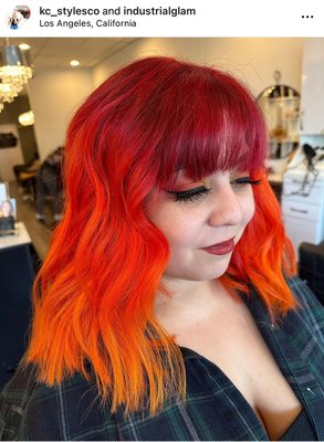 RED hair - Different shades of red hair done by our stylists RED hair - Different shades of red hair done by our stylists