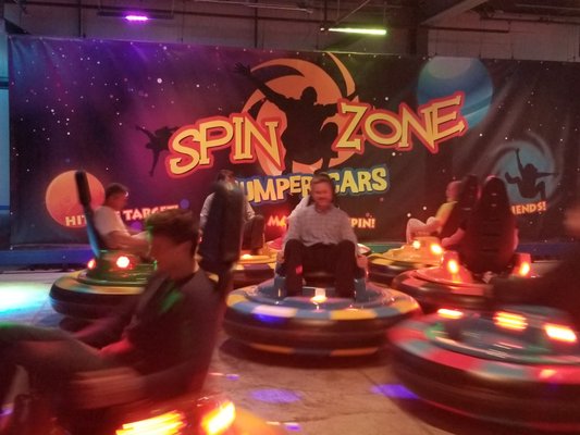 Bumper Cars - Take control of one of the most advanced electronic bumper cars out there! Go head-to-head with friends and family in our spin zone bumper cars.
