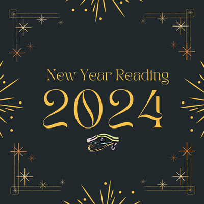 2024 New Year Reading - Step into the New Year with insight and clarity through our New Year Reading Service. Gain a glimpse into the energies and opportunities awaiting you in the coming months.

Let our expert readers provide guidance, predictions, and personalized advice to navigate the year ahead.

Embrace the future with confidence – book your New Year Reading and start the next chapter with purpose.