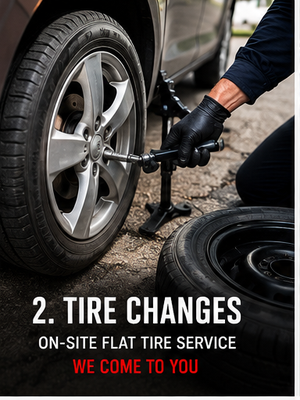 Tire changes & Lockout Assistance - Customer required roadside assistance due to a flat tire and vehicle access issues. Our mobile service team arrived on-site and provided quick, reliable solutions to get the customer safely back on the road. Tire changes & Lockout Assistance - Customer required roadside assistance due to a flat tire and vehicle access issues. Our mobile service team arrived on-site and provided quick, reliable solutions to get the customer safely back on the road.