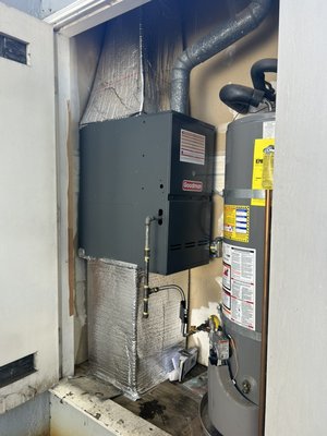 Replaced furnace - Existing furnace was 17 years old and needed replacing. Replaced furnace - Existing furnace was 17 years old and needed replacing.
