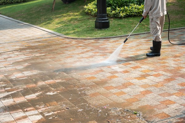 Pressure Washing - We offer a range of pressure washing services to help you keep your outdoor spaces looking clean and well-maintained. We pressure wash driveways, walkways, and porches. We also provide pressure washing services for the siding and brick on your home. In addition to these services, we also offer window washing to help ensure that your home looks its best from every angle. Our team is dedicated to providing top-quality service and exceptional results, so you can always count on us to help you keep your property looking its best.