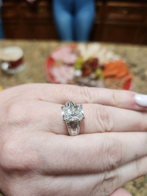 Client Engagement - Christmas 2024 - We’re overjoyed for our incredible client, C, who, after initially hesitating to date again, is now engaged to the love of her life. While she and her fiancé value their privacy, they’ve graciously allowed us to share a few photos. Here’s to a 2025 filled with love and happiness!