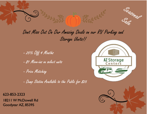 Holiday Specials Are Here! - Come see us for our Holiday Specials!