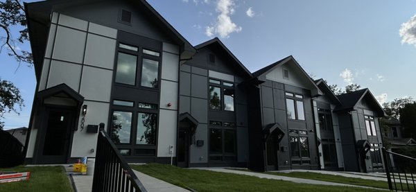 Spokane, WA 5-plex New Construction - This job was an emergency call from a local Spokane home builder. We rushed to beat the photographer coming out to take listing pictures for Zillow listing. 74 windows cleaned and approximately 175 factory window stickers removed. Spokane, WA 5-plex New Construction - This job was an emergency call from a local Spokane home builder. We rushed to beat the photographer coming out to take listing pictures for Zillow listing. 74 windows cleaned and approximately 175 factory window stickers removed.