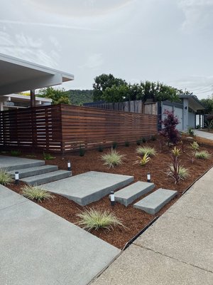 Low maintenance & drought tolerant outdoor space - In this project we removed all of the existing landscape front, side & back yard. We installed new concrete, turf, landscape, decking, IPE fences & gates. Another job complete, another happy client! Low maintenance & drought tolerant outdoor space - In this project we removed all of the existing landscape front, side & back yard. We installed new concrete, turf, landscape, decking, IPE fences & gates. Another job complete, another happy client!