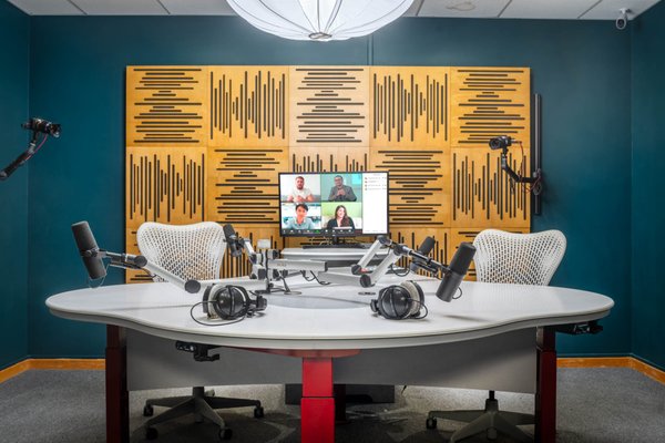Podcasting | Sales & Recording Studio - Our Podcast Room is a showroom for Podcasting solutions but is also available for Bookings.
SHOP HERE: We specialize in System design, consulting, & installation of Podcasting Systems. We sell everything you see in the room including:
• Furniture
• Acoustic Treatment
• Microphones
• Microphone Arms
• Video Cameras
Inquiries:
Podcasting@ProAudioLA.com
RECORD HERE: Our Podcast Room is Set Up for Audio, Video, & Live Streaming for up to 4 people:
• Omnirax Height-Adjustable Podcasting Table
• Yellowtec Mika Arms
• Shure SM7b Microphones (With Cloudlifters)
• Rodecaster Recorder & Interface
• Beyerdynamic Headphones
• Blackmagic Design Cameras (4 angles)
• Blackmagic Design ATEM Switcher
Booking Inquiries:
Podcasting@ProAudioLA.com Podcasting | Sales & Recording Studio - Our Podcast Room is a showroom for Podcasting solutions but is also available for Bookings.
SHOP HERE: We specialize in System design, consulting, & installation of Podcasting Systems. We sell everything you see in the room including:
• Furniture
• Acoustic Treatment
• Microphones
• Microphone Arms
• Video Cameras
Inquiries:
Podcasting@ProAudioLA.com
RECORD HERE: Our Podcast Room is Set Up for Audio, Video, & Live Streaming for up to 4 people:
• Omnirax Height-Adjustable Podcasting Table
• Yellowtec Mika Arms
• Shure SM7b Microphones (With Cloudlifters)
• Rodecaster Recorder & Interface
• Beyerdynamic Headphones
• Blackmagic Design Cameras (4 angles)
• Blackmagic Design ATEM Switcher
Booking Inquiries:
Podcasting@ProAudioLA.com