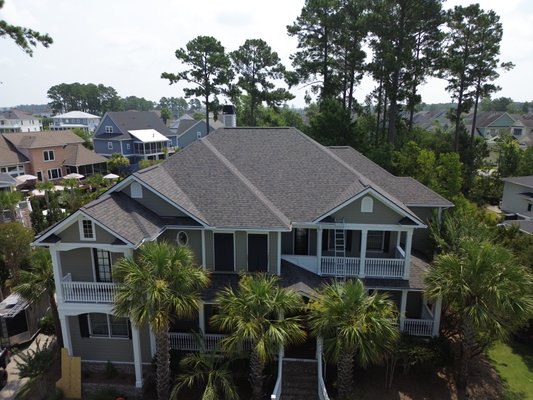 Dunes West Re-roof - This was a Re-roof completed in Dunes West! Owens Cornings new color for 2023, Peppercorn! Dunes West Re-roof - This was a Re-roof completed in Dunes West! Owens Cornings new color for 2023, Peppercorn!