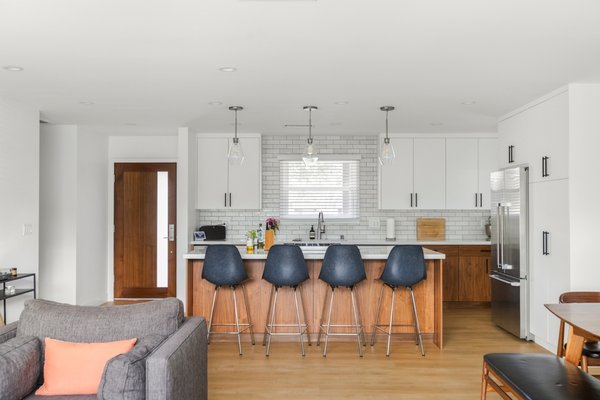 Senasac Home Remodel - Long Beach Mid century home remodel