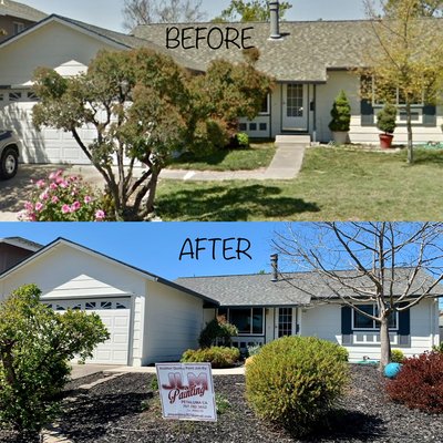 Exterior paint - Repaired dry rot and renewed all paint on this home. Exterior paint - Repaired dry rot and renewed all paint on this home.