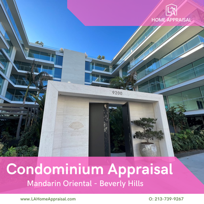 Condominium Appraisals - Appraising condominiums can be a complex process due to several factors that must be taken into consideration. Firstly, the value of a condominium unit is not only affected by the individual features and characteristics of the unit itself but also by the overall condition and financial health of the entire condominium building or complex. The appraiser must analyze the homeowners' association (HOA) documents to understand the financial stability and health of the complex, including any current or planned special assessments, pending lawsuits, or other potential issues. The appraiser must also consider the location and surrounding amenities, as well as the condition and age of the unit, including any recent renovations or upgrades.
We at LA Home Appraisal are highly experienced in performing condominium appraisals. We have extensive knowledge and expertise in assessing the unique factors that impact the value of individual condominium units and the overall financial health of the complex. Our appraisers are well-versed in analyzing HOA documents, evaluating the condition and age of the unit, and identifying any potential issues that could affect its value. Our goal is to provide accurate and reliable appraisals for condominium units that reflect their true market value, helping property owners, buyers, and sellers make informed decisions about their real estate transactions. Condominium Appraisals - Appraising condominiums can be a complex process due to several factors that must be taken into consideration. Firstly, the value of a condominium unit is not only affected by the individual features and characteristics of the unit itself but also by the overall condition and financial health of the entire condominium building or complex. The appraiser must analyze the homeowners' association (HOA) documents to understand the financial stability and health of the complex, including any current or planned special assessments, pending lawsuits, or other potential issues. The appraiser must also consider the location and surrounding amenities, as well as the condition and age of the unit, including any recent renovations or upgrades.
We at LA Home Appraisal are highly experienced in performing condominium appraisals. We have extensive knowledge and expertise in assessing the unique factors that impact the value of individual condominium units and the overall financial health of the complex. Our appraisers are well-versed in analyzing HOA documents, evaluating the condition and age of the unit, and identifying any potential issues that could affect its value. Our goal is to provide accurate and reliable appraisals for condominium units that reflect their true market value, helping property owners, buyers, and sellers make informed decisions about their real estate transactions.