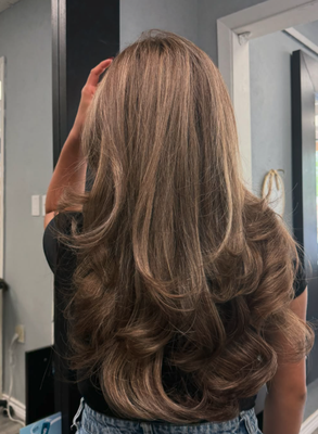 Brazilian Blowouts - Experience smooth, shiny, frizz-free hair with Brazilian blowouts at Stella Salon. Our skilled stylists use premium products to deliver stunning results that make hair sleeker, more manageable, and beautifully glossy. Whether you’re looking to tame curls, reduce styling time, or achieve lasting smoothness, our Brazilian blowout portfolio showcases happy clients who love their healthier, more radiant hair. Let Stella Salon help you enjoy effortless style and confidence every day! Brazilian Blowouts - Experience smooth, shiny, frizz-free hair with Brazilian blowouts at Stella Salon. Our skilled stylists use premium products to deliver stunning results that make hair sleeker, more manageable, and beautifully glossy. Whether you’re looking to tame curls, reduce styling time, or achieve lasting smoothness, our Brazilian blowout portfolio showcases happy clients who love their healthier, more radiant hair. Let Stella Salon help you enjoy effortless style and confidence every day!
