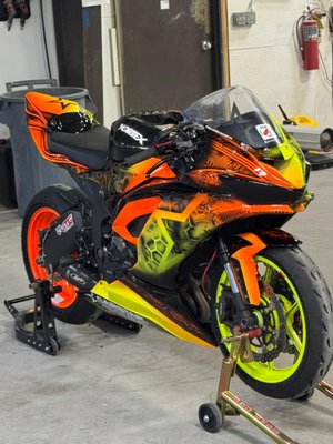 Custom Track Fairings - This is for motorcycle enthusiasts. Want to be unique on the street or on the track? The choice is yours. We will make you stand out! Custom Track Fairings - This is for motorcycle enthusiasts. Want to be unique on the street or on the track? The choice is yours. We will make you stand out!
