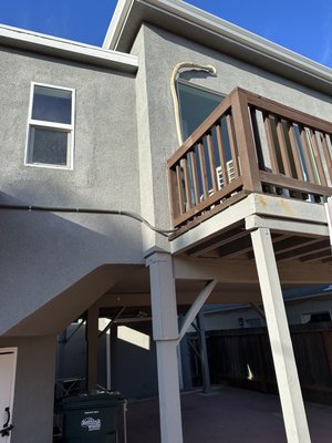 Minisplit System installation in Sonoma County - This Mini split system is being installed at our customers house Minisplit System installation in Sonoma County - This Mini split system is being installed at our customers house