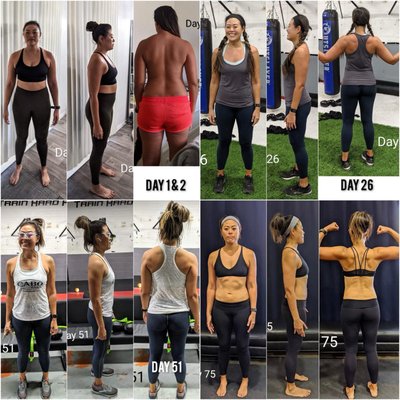 Weight Loss Goals??? - This member came in with hefty goals on her 75 days hard challenge and we helped her crush them! Schedule a free consultation today! Weight Loss Goals??? - This member came in with hefty goals on her 75 days hard challenge and we helped her crush them! Schedule a free consultation today!