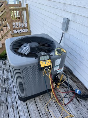 I’m with the new!! - 72 Degrees Air Conditioning Contractors is here to help with all your sales, service, repair, and installation needs. Being a residential only a/c company we can give better customer service and cheaper prices. Check out our maintenance contracts and service prices. We warranty our air conditioning repairs and service also with a 90-day labor warranty.