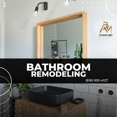 Redefine Comfort with a Bathroom Makeover - Experience luxury and functionality with Studio ABM Builders' bathroom remodeling services. We specialize in creating spa-like retreats that enhance your daily routine. From elegant fixtures to efficient layouts, our dedicated team delivers exceptional craftsmanship tailored to your needs. Elevate your bathroom experience with us! Redefine Comfort with a Bathroom Makeover - Experience luxury and functionality with Studio ABM Builders' bathroom remodeling services. We specialize in creating spa-like retreats that enhance your daily routine. From elegant fixtures to efficient layouts, our dedicated team delivers exceptional craftsmanship tailored to your needs. Elevate your bathroom experience with us!