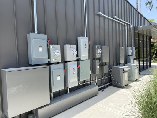 Retail Center - New Development Electrical Service