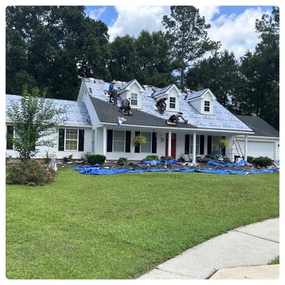 John Calloway - Recently, we completed a roofing project for a satisfied customer, and they couldn't be happier with the results! They praised our team's professionalism, attention to detail, and timely completion of the project. Not only did we meet their expectations, but we also exceeded them, delivering a roof that not only enhances the beauty of their home but also provides reliable protection against the elements. Their glowing feedback speaks volumes about our dedication to excellence. Join the ranks of our satisfied customers and experience the difference with our veteran-owned roofing company! John Calloway - Recently, we completed a roofing project for a satisfied customer, and they couldn't be happier with the results! They praised our team's professionalism, attention to detail, and timely completion of the project. Not only did we meet their expectations, but we also exceeded them, delivering a roof that not only enhances the beauty of their home but also provides reliable protection against the elements. Their glowing feedback speaks volumes about our dedication to excellence. Join the ranks of our satisfied customers and experience the difference with our veteran-owned roofing company!