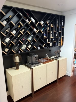 Custom Features & Accent Work - Unique upgrades that add personality to your home — including custom liquor walls, accent walls, floating shelves, wallpaper installs, built-ins, and more. Whether it’s one standout feature or a finishing touch, these projects show how small details make a big impact.