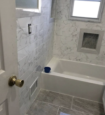 Bathroom Remodel - Bathroom and kitchen remodeling can be daunting and expensive, but it doesn't have to be! Kevin's Building Maintenance offers cost-effective solutions that transform your bathroom into a beautiful yet functional space. Our team of experienced professionals is knowledgeable in all aspects of kitchen and bathroom remodel design, from the layout and color palette to the tiling and installation. We source only high-quality materials, so you can rest assured that your bathroom and kitchen remodels will stand up to daily use for years. Let us help make your home improvement dreams come true! Request a quote today! Bathroom Remodel - Bathroom and kitchen remodeling can be daunting and expensive, but it doesn't have to be! Kevin's Building Maintenance offers cost-effective solutions that transform your bathroom into a beautiful yet functional space. Our team of experienced professionals is knowledgeable in all aspects of kitchen and bathroom remodel design, from the layout and color palette to the tiling and installation. We source only high-quality materials, so you can rest assured that your bathroom and kitchen remodels will stand up to daily use for years. Let us help make your home improvement dreams come true! Request a quote today!