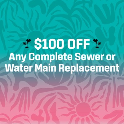 $100 OFF Any Complete Sewer or Water Main Replacement - At Paradise Plumbing, Air & Electric, we understand the importance of proper sewer line installation, sewer line replacement, sewer line repairs, and sewer line maintenance. Our experts adhere to the appropriate standards and procedures to ensure your home's plumbing and sewer line systems operate efficiently. You can count on us! $100 OFF Any Complete Sewer or Water Main Replacement - At Paradise Plumbing, Air & Electric, we understand the importance of proper sewer line installation, sewer line replacement, sewer line repairs, and sewer line maintenance. Our experts adhere to the appropriate standards and procedures to ensure your home's plumbing and sewer line systems operate efficiently. You can count on us!