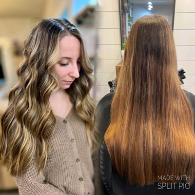 Before + After Photos - Our stylists dive deep into education to provide our clients with the best hair results.  Bringing your goal hair to life while protecting the integrity of the hair.