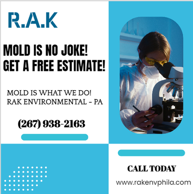 RAK ENVIRONMENTAL - We at RAK Environmental know how important your home is to you. Let us ensure that your home is safe for you and your family. Call Today for a FREE ESTIMATE!