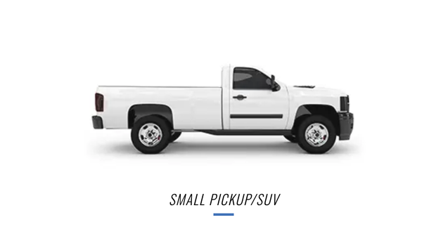 Small Pickup/SUV - Message us Today for a Free Quote! Small Pickup/SUV - Message us Today for a Free Quote!