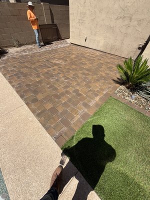Three clients in one week - We got a call from two referrals of the clients that we done on jobs long time ago and one call from a Neil Klein and we satisfy all three clients in one week