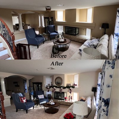 Interior painting - Interior painting all house in two colours, lamp replacement, chandelier replacement, ceiling fan replacement. Interior painting - Interior painting all house in two colours, lamp replacement, chandelier replacement, ceiling fan replacement.