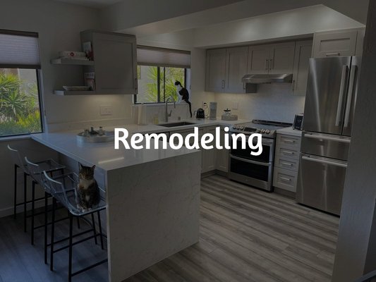 Remodeling - Kitchen & Bath Remodels -Tired of your old outdated kitchen or bathroom? Let Golden State Handyman bring it back to life or help you design and build a new one.
Flooring & Paint - Sometimes you just need to freshen up a room or two. There's nothing like new floor coverings and a fresh coat of paint to spruce things up. We do both!
Fences & Decks - We all know how fences and decks age. They can get ugly and even dangerous. We can sometimes restore them or build you a brand new one. Remodeling - Kitchen & Bath Remodels -Tired of your old outdated kitchen or bathroom? Let Golden State Handyman bring it back to life or help you design and build a new one.
Flooring & Paint - Sometimes you just need to freshen up a room or two. There's nothing like new floor coverings and a fresh coat of paint to spruce things up. We do both!
Fences & Decks - We all know how fences and decks age. They can get ugly and even dangerous. We can sometimes restore them or build you a brand new one.