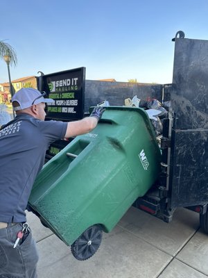 Early Call Junk removal in Manteca - We received an early call from Dr. Turner. He asked if we could pick up his unwanted items ahead of schedule because another company would be providing a different service for his house. We arrived at his residence as early as possible and completed the job. He was pleased that we accommodated his busy schedule promptly. Early Call Junk removal in Manteca - We received an early call from Dr. Turner. He asked if we could pick up his unwanted items ahead of schedule because another company would be providing a different service for his house. We arrived at his residence as early as possible and completed the job. He was pleased that we accommodated his busy schedule promptly.