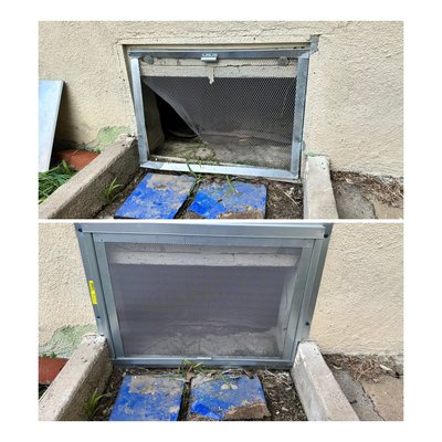 Rodent Proofing/Exclusion done right - A year ago a  well known national pest company rodent proofed and trapped a home. But the problem was never solved and their warranty was up. The owner reached out to us and we were able to locate missed entry points and had to redo several poorly sealed areas that still allowed rodents through. We were able seal and trap all the rodents within 1 week and a half. Have it done right the first time, so you don’t have to pay for it twice.