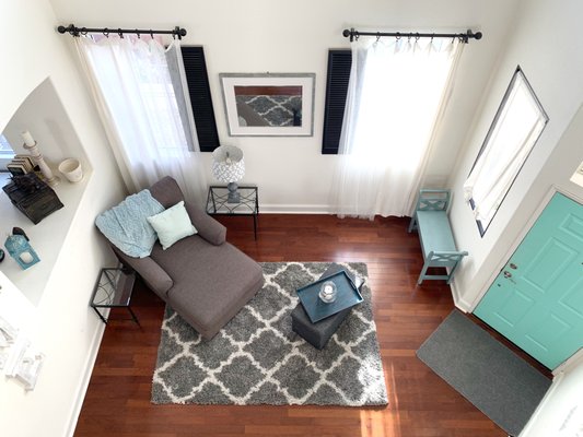 Home remodeling - This home is a rental property. I received $200.00 dollars more a month.