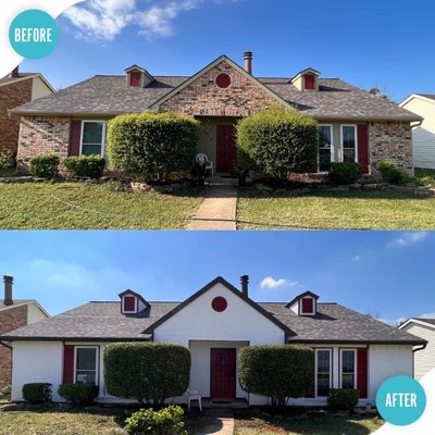 Exterior Painter Portfolio - Interested in exterior painting? We don’t blame you: Your home’s exterior is the first impression you make to your entire community, after all.
Let us take care of all your residential exterior painting. We provide professional services for all your exterior needs, covering every portion of your home––from siding and doors to shutters, gutters, wood, brick, and fences.
We also take extra precautions during our job prep to make sure your finished product can withstand the weather. Plus, as expert painting contractors, we insist on using only the best products.
And we’re able to offer a quote for most projects on the spot. Exterior Painter Portfolio - Interested in exterior painting? We don’t blame you: Your home’s exterior is the first impression you make to your entire community, after all.
Let us take care of all your residential exterior painting. We provide professional services for all your exterior needs, covering every portion of your home––from siding and doors to shutters, gutters, wood, brick, and fences.
We also take extra precautions during our job prep to make sure your finished product can withstand the weather. Plus, as expert painting contractors, we insist on using only the best products.
And we’re able to offer a quote for most projects on the spot.