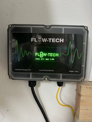 Flow Tech System Installation - The Flow tech system ensures your home's pipes, fixtures, and all your water-using appliances are protected against the damaging effects of limescale. Adding a Flow-Tech system means protecting your fixtures and appliances from scale build up, does not use salt or chemicals, saves space, and is environmentally friendly. Flow Tech System Installation - The Flow tech system ensures your home's pipes, fixtures, and all your water-using appliances are protected against the damaging effects of limescale. Adding a Flow-Tech system means protecting your fixtures and appliances from scale build up, does not use salt or chemicals, saves space, and is environmentally friendly.