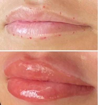 Lip Blush Service - Lip blushing service can enhance your shape and make your lips appear fuller.